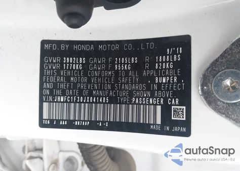 2018 Honda Civic Ex-T z USA, uszkodzony, nr VIN JHMFC1F30JX041485